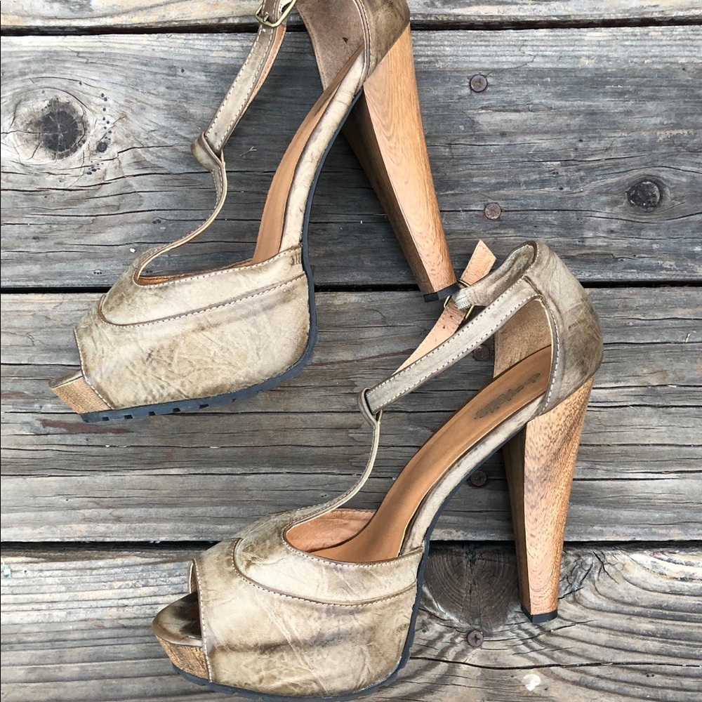 Charolette Russe T-strap heels